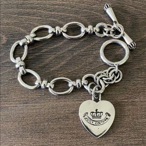 Juicy Couture Heart Charm Bracelet